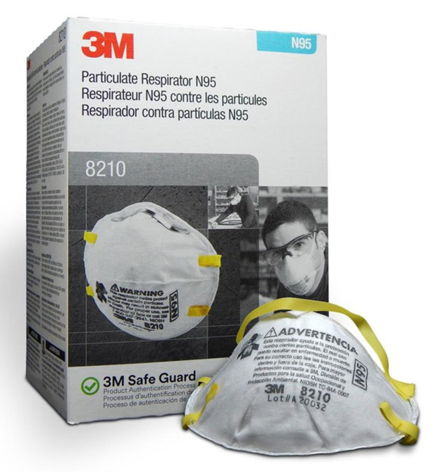 3M Particulate Resp 8210+ N95 40pk