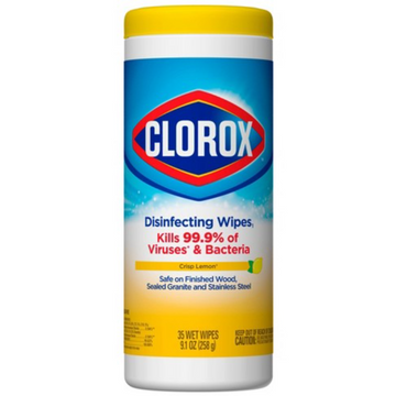 Clorox Disinfecting Wipes Lemon Sct 35ct