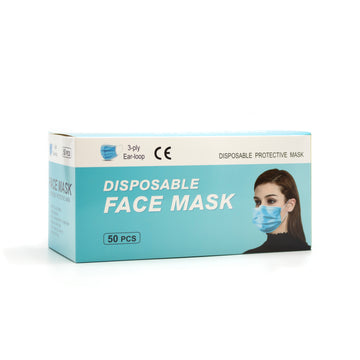 Vesion 3-Ply Earloop Face Mask 50/bx
